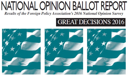 National Opinion Ballot Report 2016